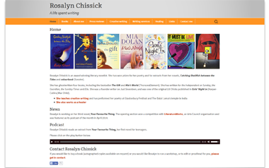 Rosalyn Chissick - Award winning literary novelist
